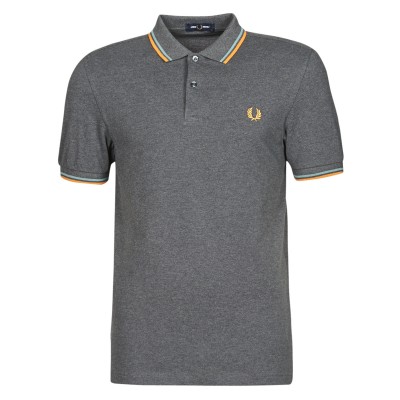 Fred Perry TWIN TIPPED FRED PERRY SHIRT Grau