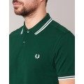 Fred Perry TWIN TIPPED FRED PERRY SHIRT Grün