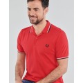 Fred Perry TWIN TIPPED FRED PERRY SHIRT Rot
