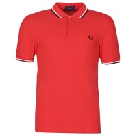 Fred Perry TWIN TIPPED FRED PERRY SHIRT Rot