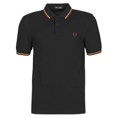 Fred Perry TWIN TIPPED FRED PERRY SHIRT Schwarz