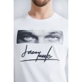 Jeremy Meeks 20SJM1000-0001 T-Shirt Weiss