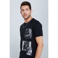 Jeremy Meeks 20SJM1012-1800 T-Shirt Schwarz