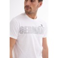Jimmy Sanders 20SJSMTST0004WHITE T-Shirt Weiss