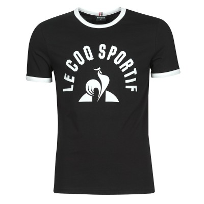 Le Coq Sportif ESS Tee SS N°3 M Schwarz / Weiss