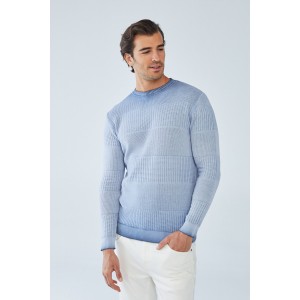 Boris Becker CHUCK Color Transition Sweater Blau