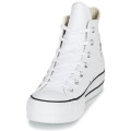 Converse CHUCK TAYLOR ALL STAR LIFT CLEAN LEATHER HI Weiss