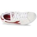 Diadora GAME L LOW WAXED Weiss / Rot