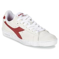 Diadora GAME L LOW WAXED Weiss / Rot