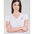 Guess SS VN MINI TRIANGLE TEE Weiss
